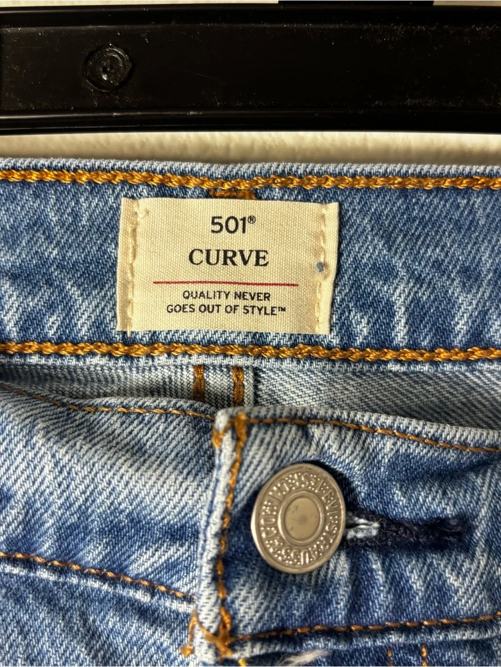 Levi’s 501 Curve Straight Leg Jeans Women’s W30 L30 Medium Wash